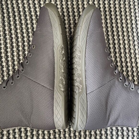 NOBULL grey hi top sneaker men’s shoe size 8.5/women’s 10 - Picture 8 of 12